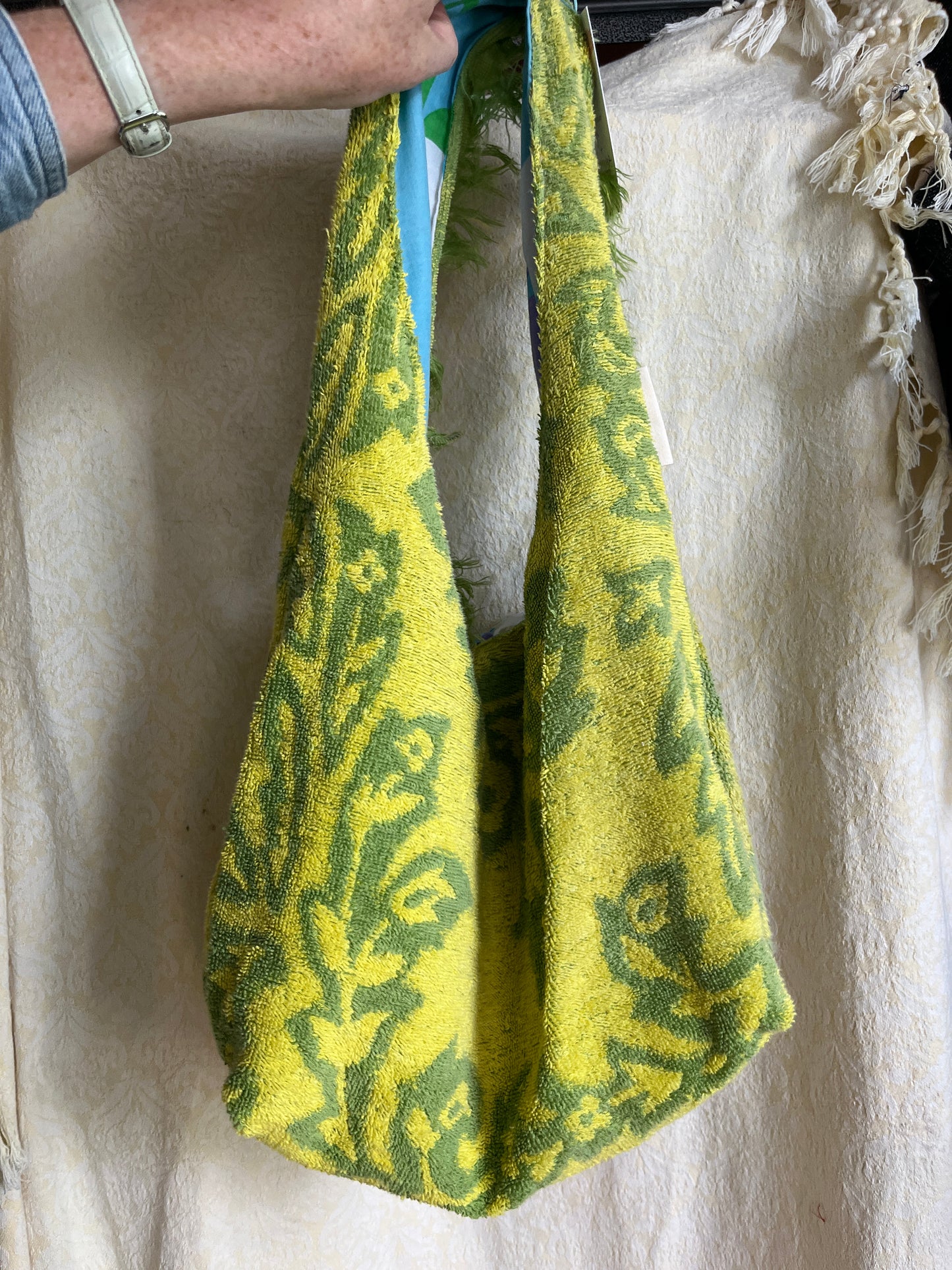 “Tropic fade” Slouchy Tote