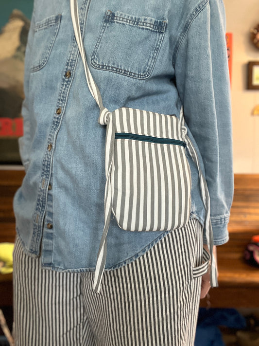 “Railroad” Loop Crossbody bag