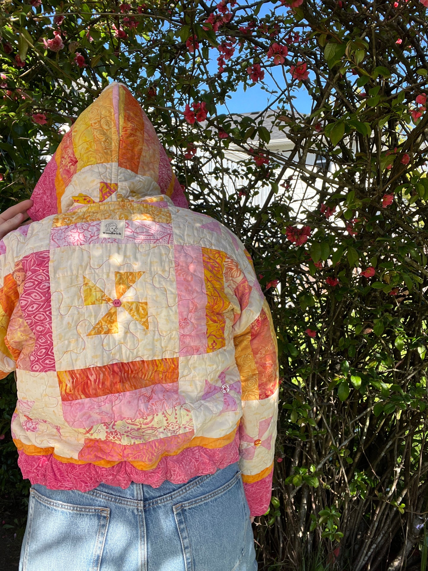“Pinwheel Sunset” Quilt Coat