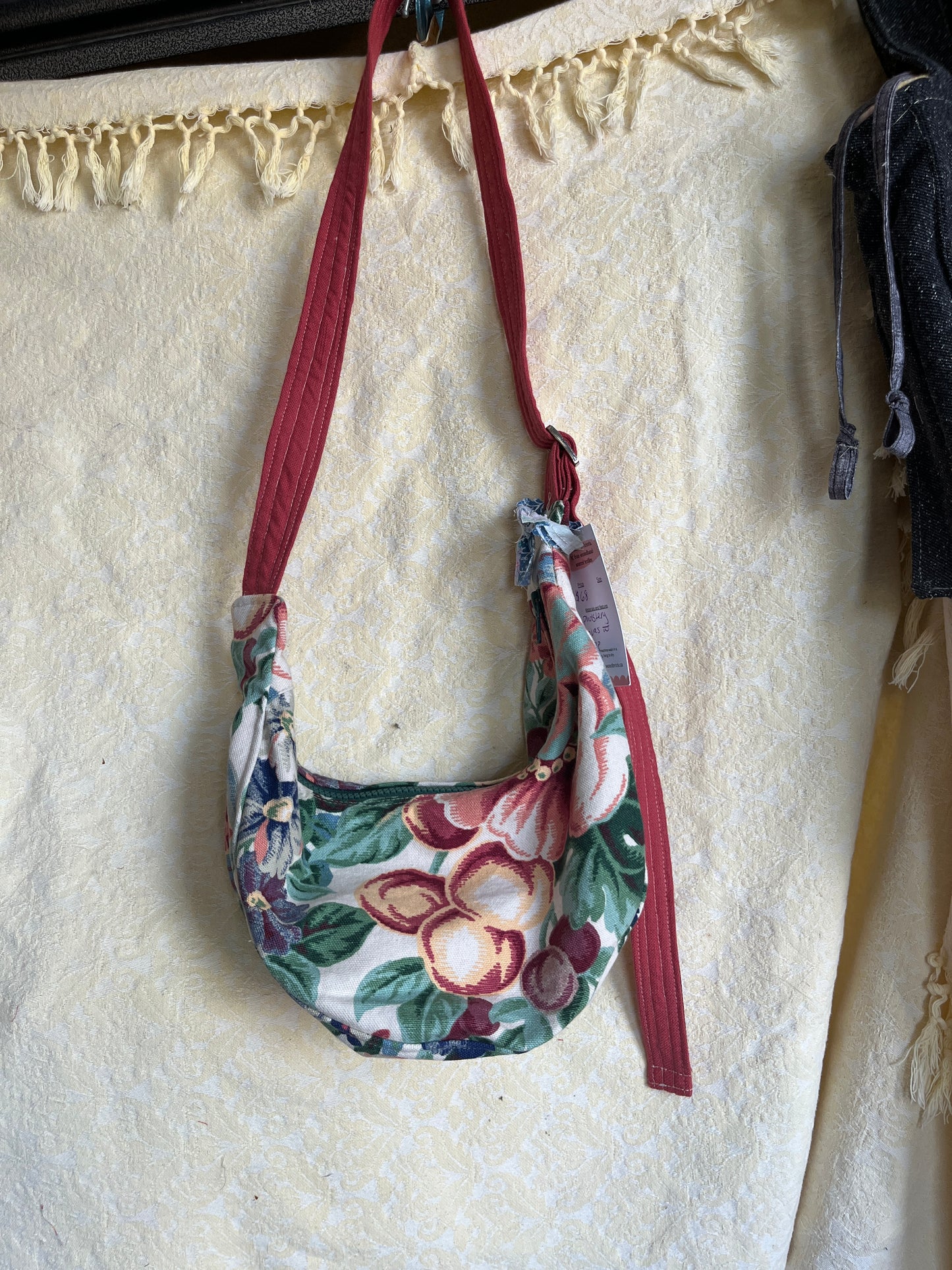 "Sunroom" miniCrescent Bag