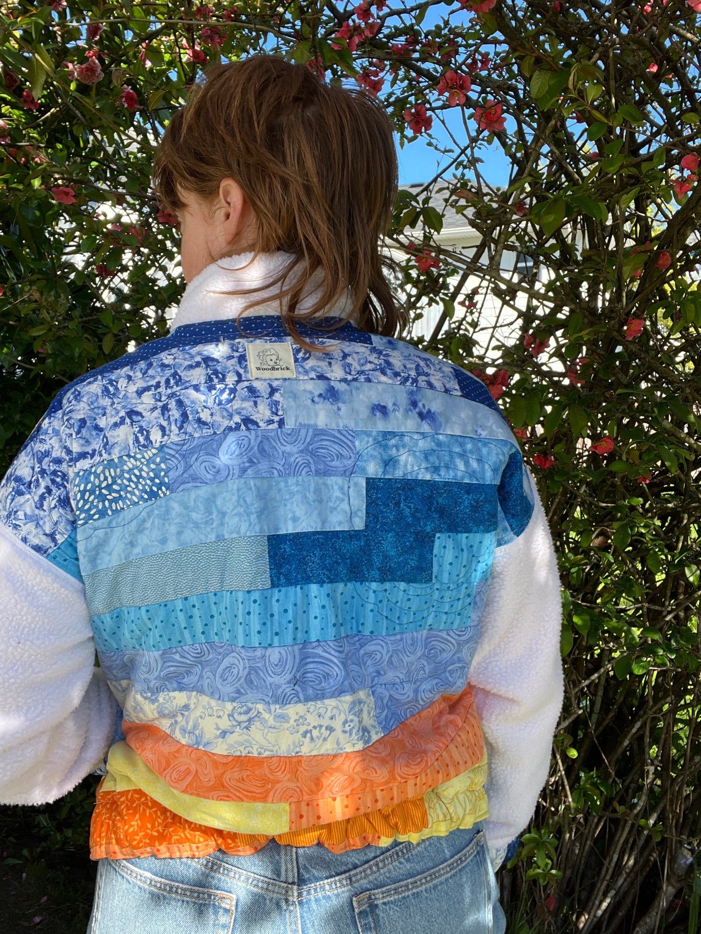 “Cotton Tales” Quilt Coat - M