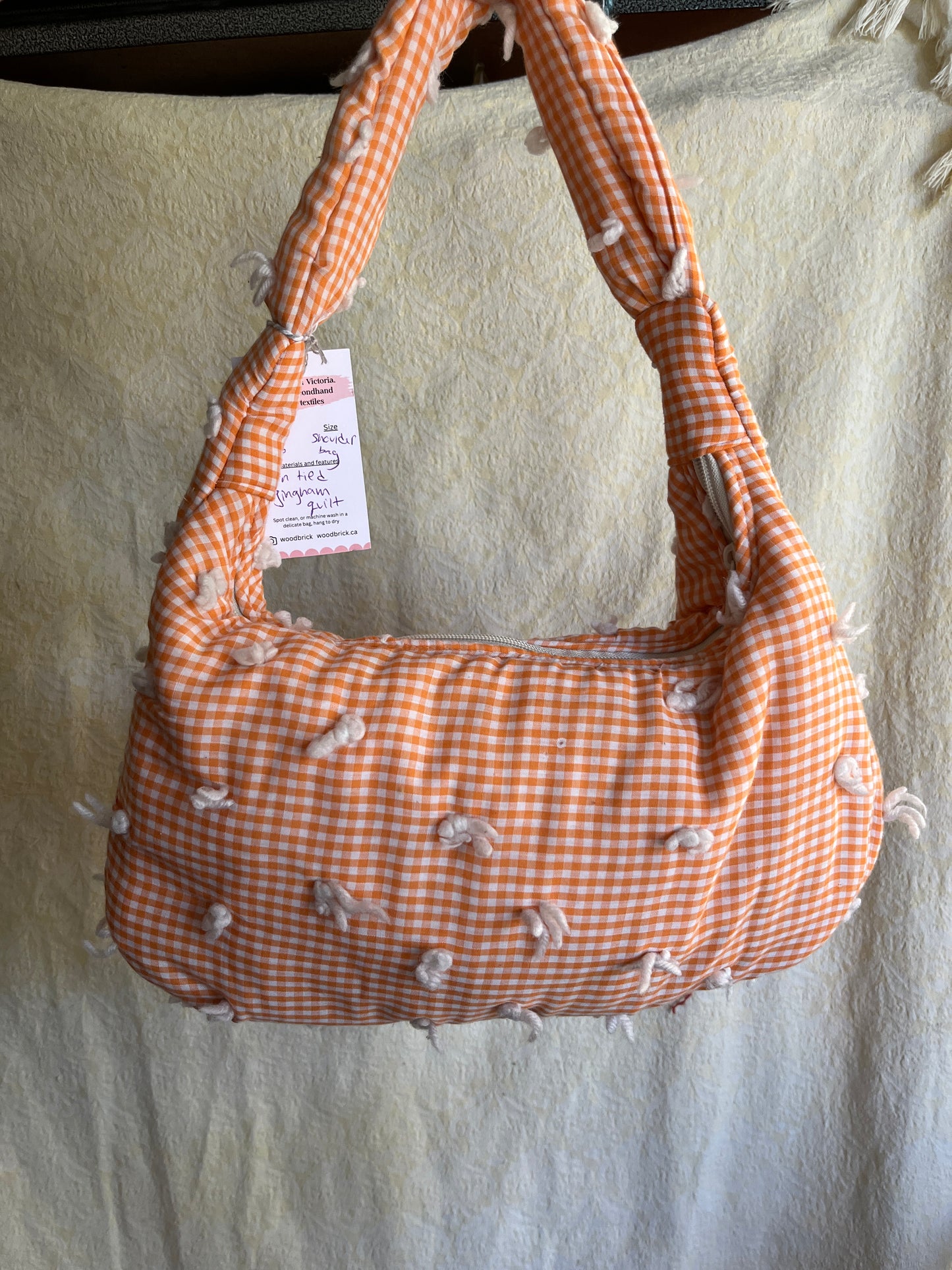 “Creamsicle” Big Shoulder Bag