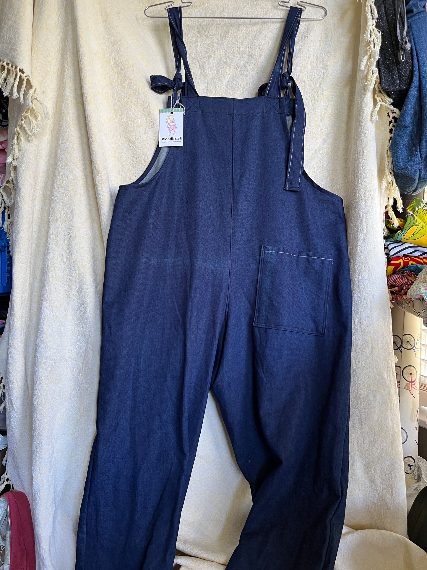 “Blue moon” Adult Dungarees - Large
