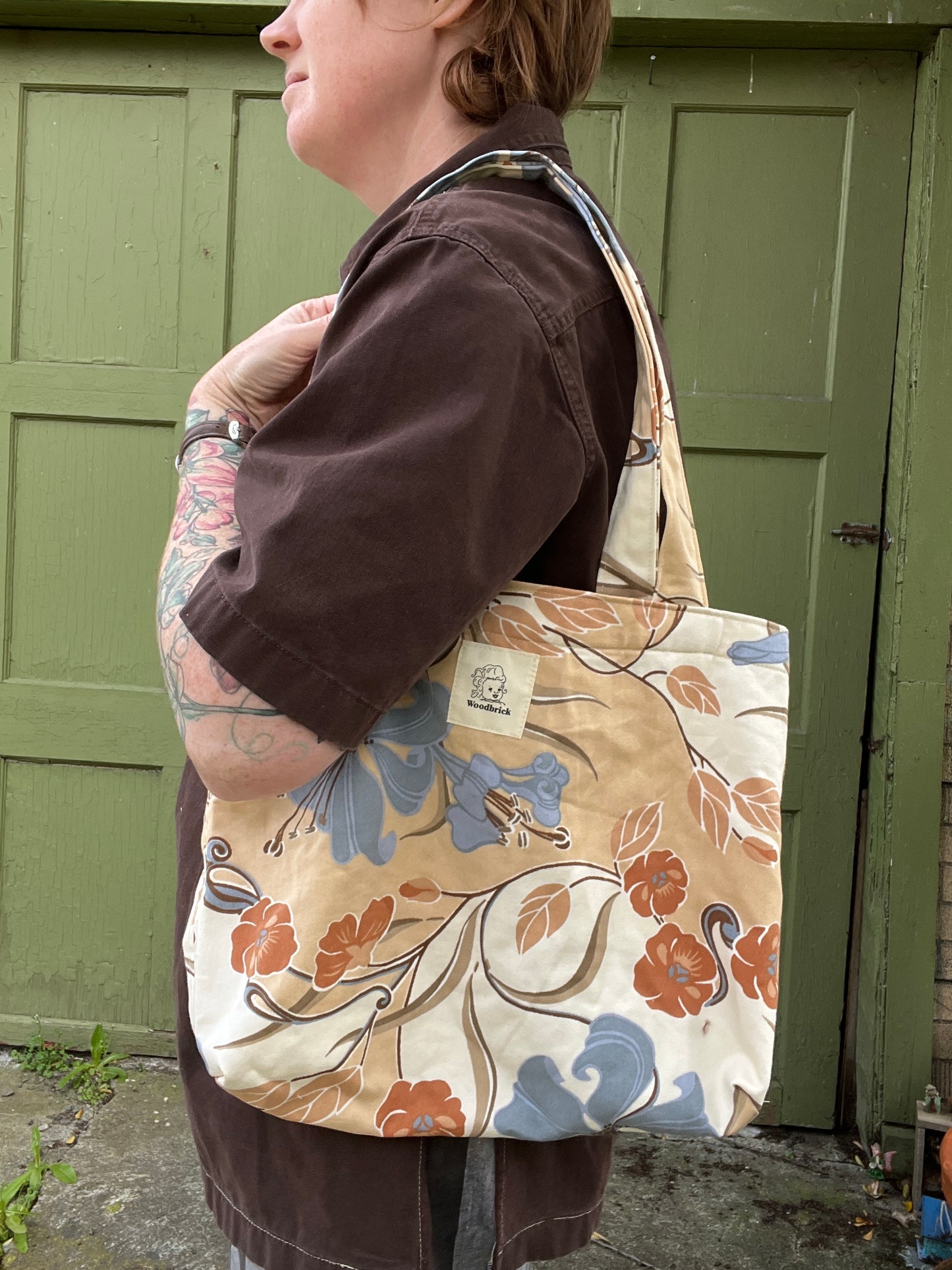 "Hibiscus" Casey's Tote