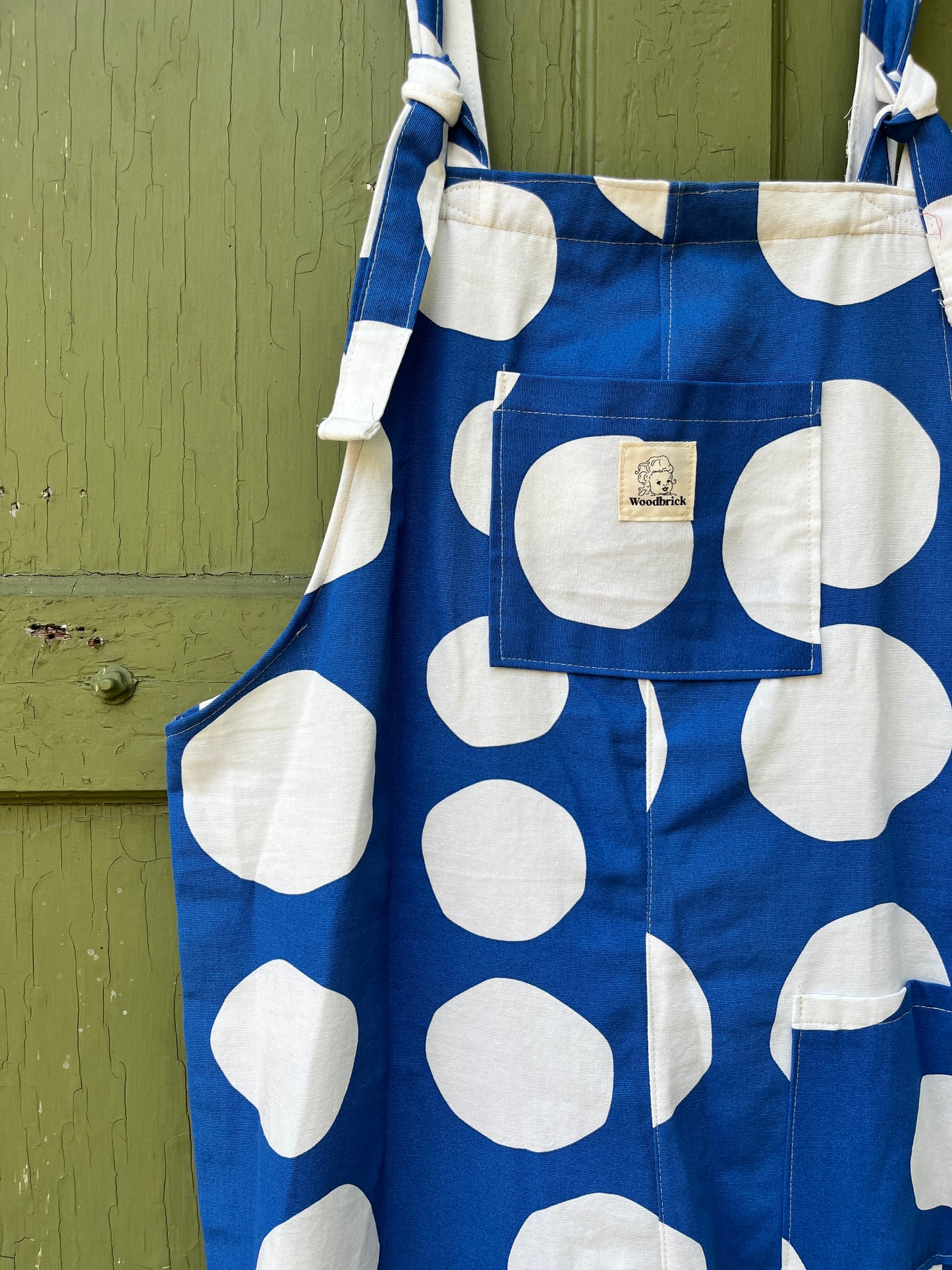 XL - "Polka Dot" Ikea Print Adult Dungarees
