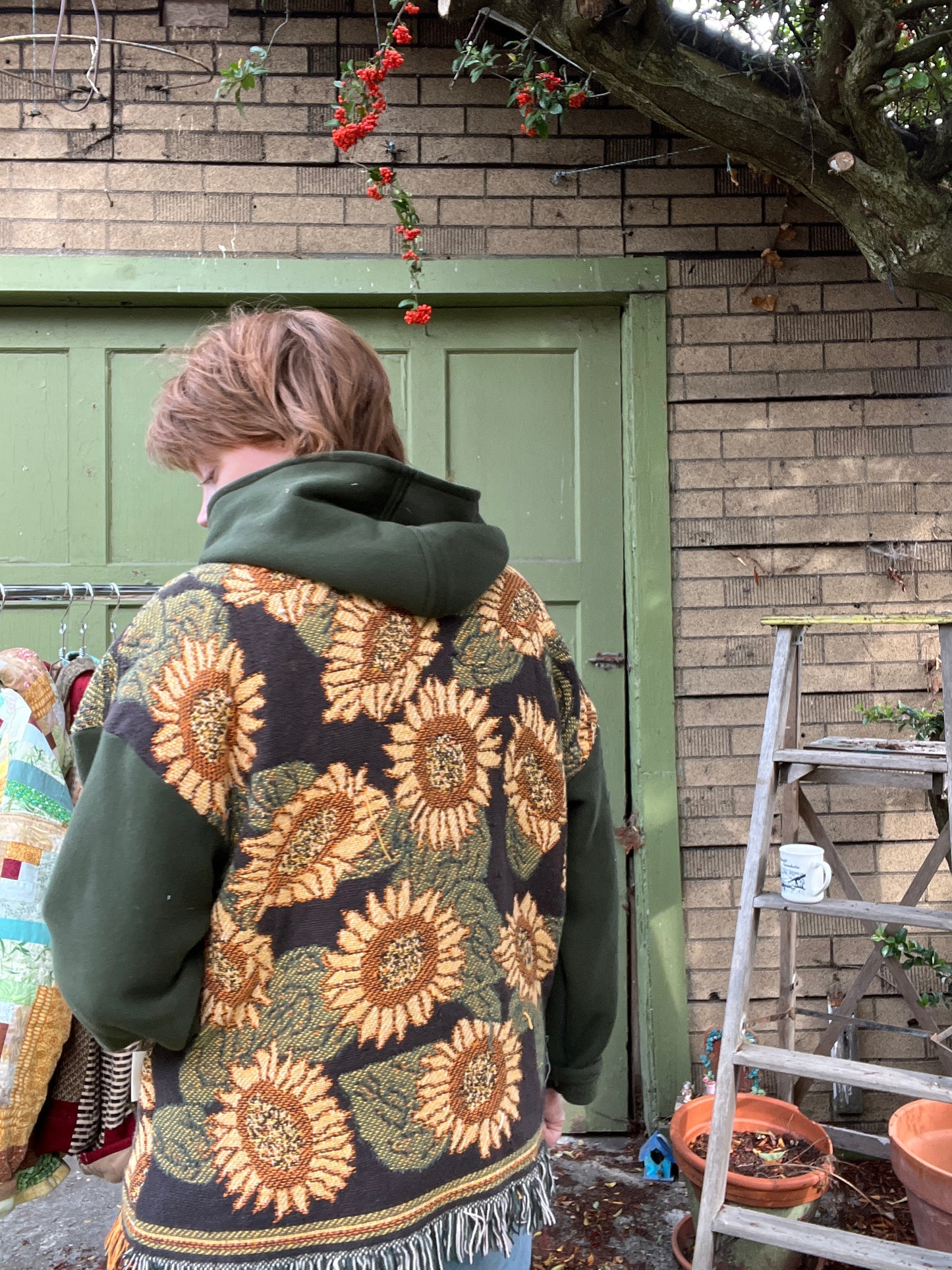 "Sunflower Seas" Blanket Hoodie