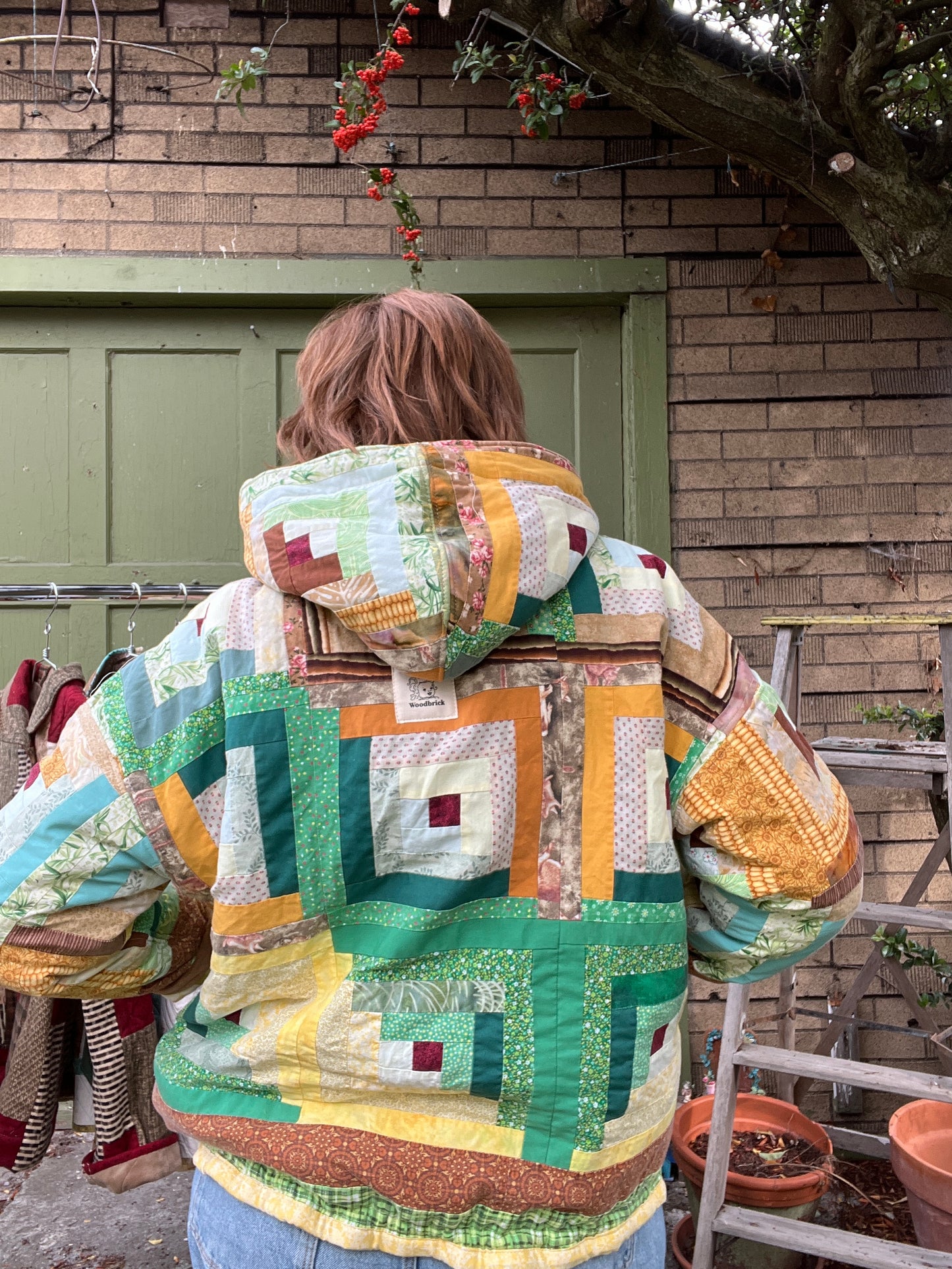 "Cornucopia" Quilt Coat  - XL