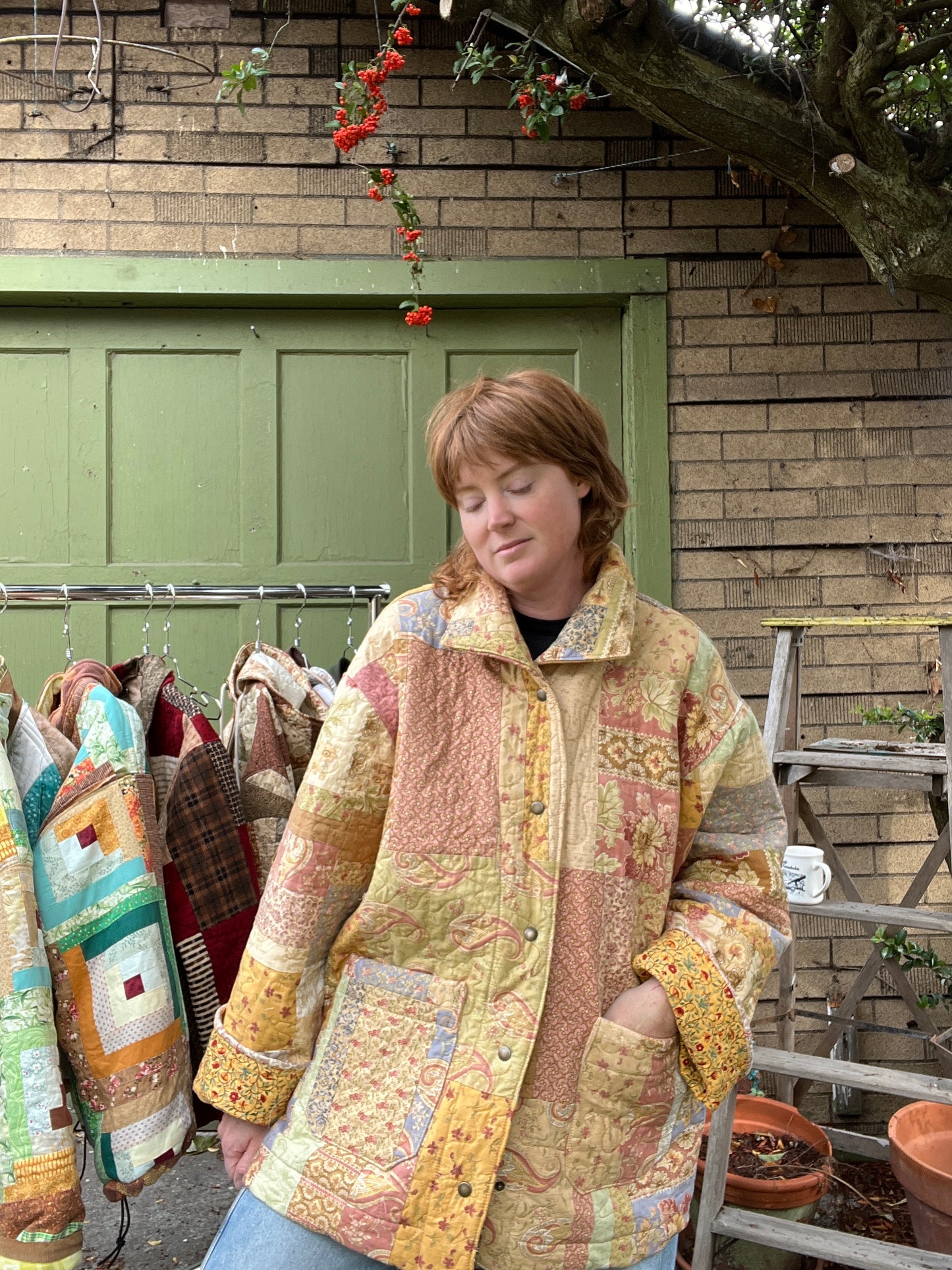 "Everlasting Bouquet" Quilt Coat - 2X