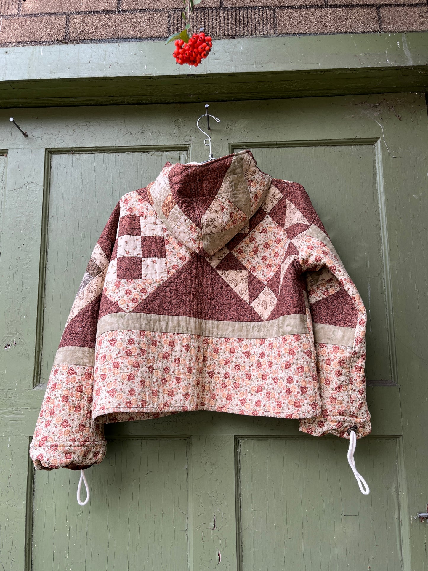 "Brown Butter" Quilt Coat - Medium
