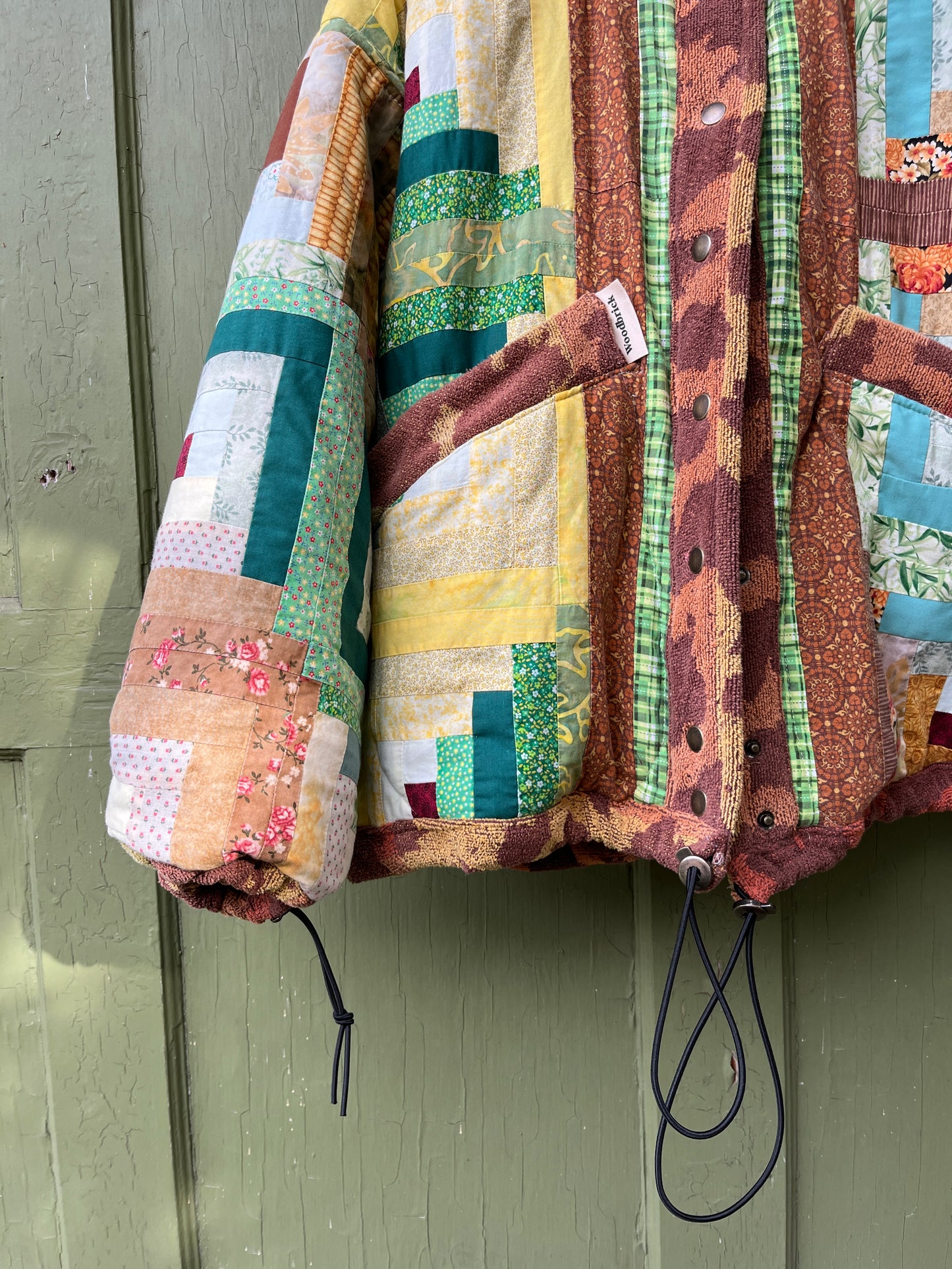 "Cornucopia"  Quilt Coat - Large