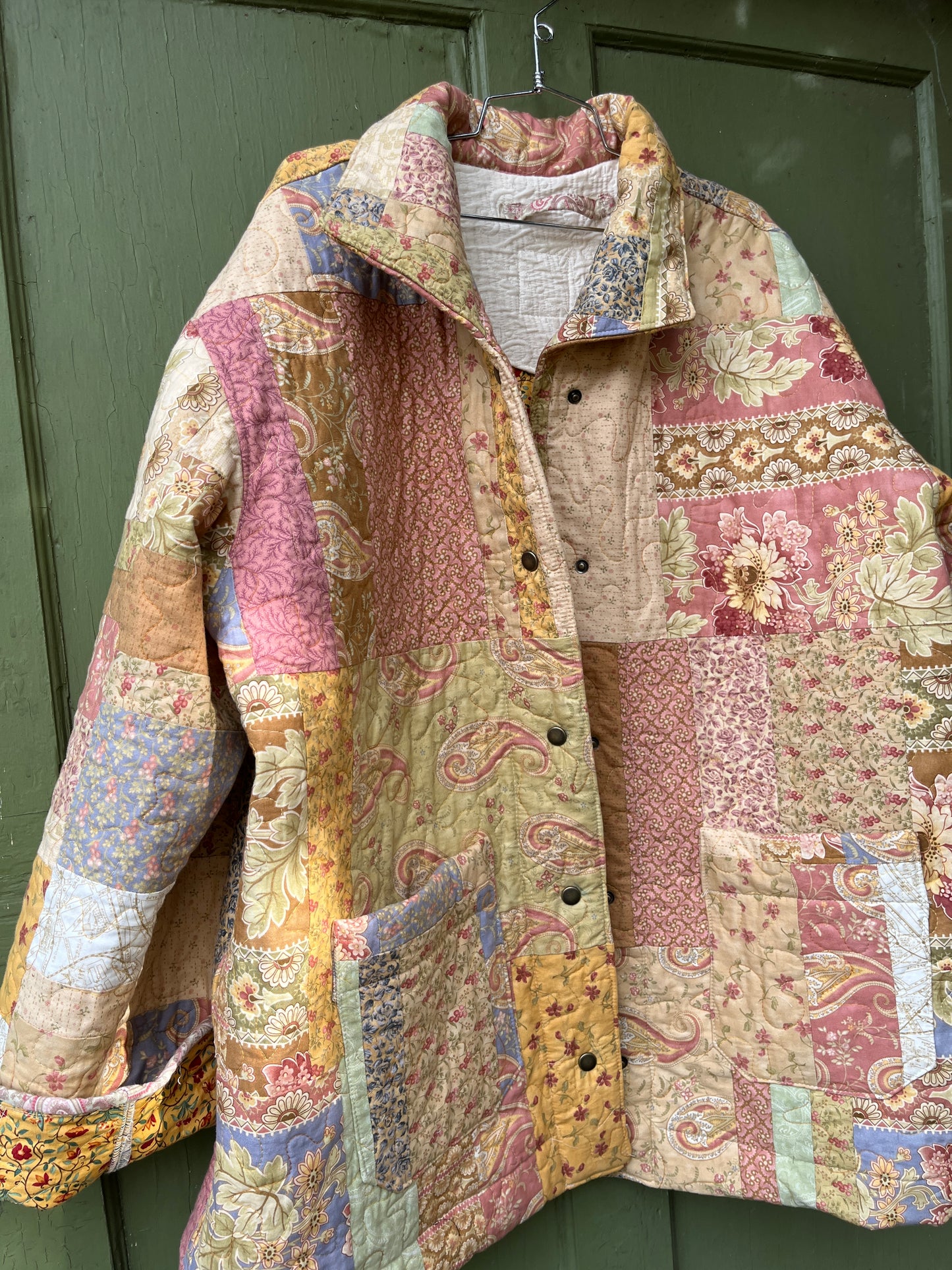 "Everlasting Bouquet" Quilt Coat - 2X