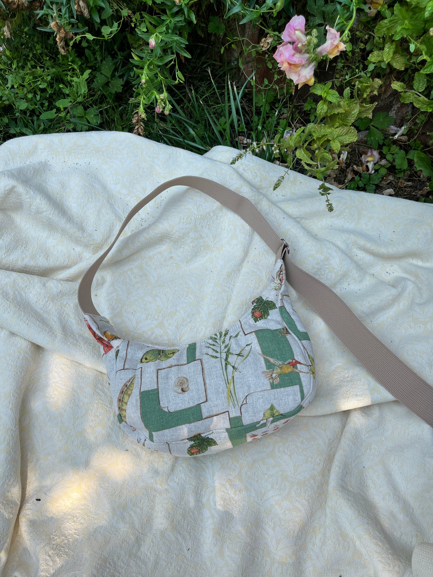 "Flora and Fauna" Lil’ Shoulder Bag