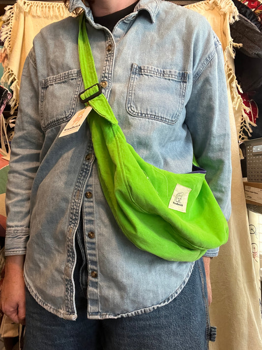 "Neon Dreams" Classic Crescent Bag