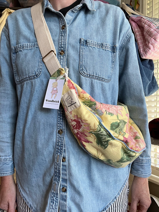 "Laura Cornell" Classic Crescent Bag