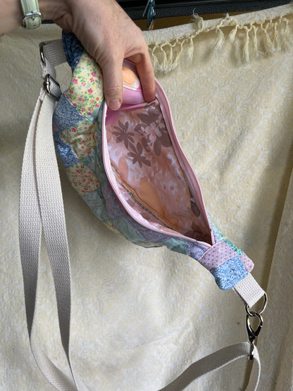 "Miss K's" miniCrescent Bag