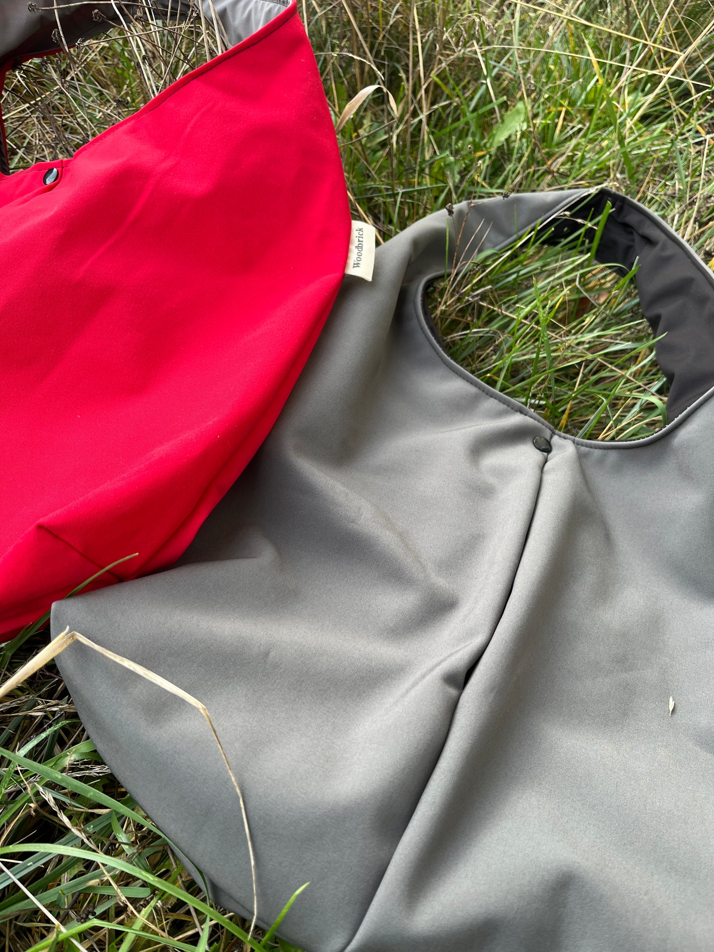 “Storm Clouds” Slouchy Pocket Tote