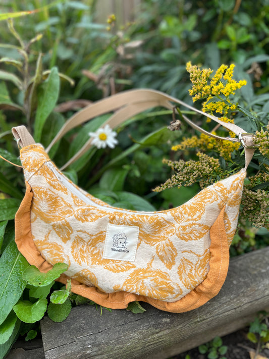 “Golden Harvest” Sidekick Crescent Bag