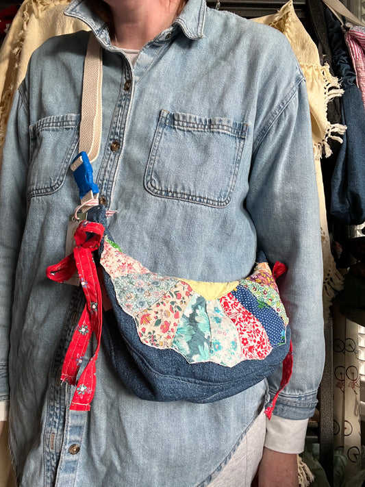 “Prairie dreams” miniCrescent Bag
