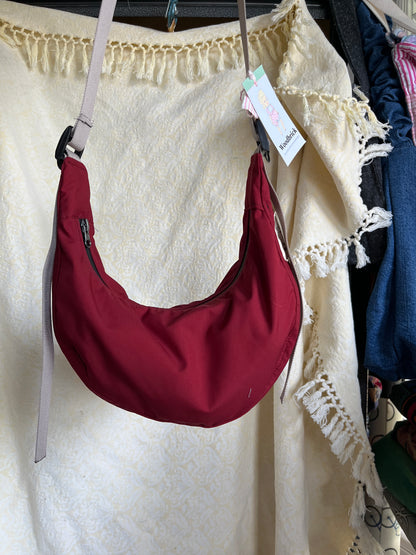 “Pinot splash” miniCrescent Bag