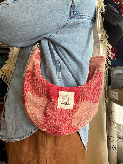 "Coral" miniCrescent Bag