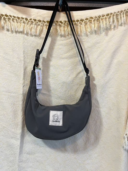 “Cobble stone Water resistant” Sidekick Crescent Bag