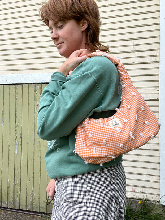 “Creamsicle” Big Shoulder Bag