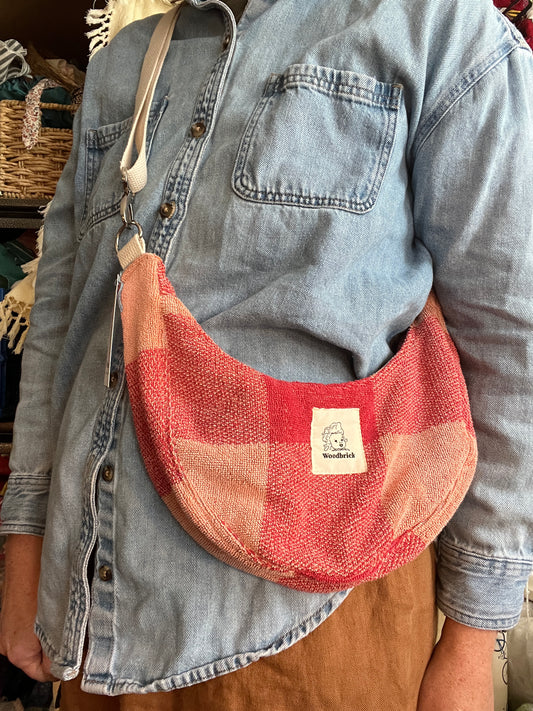 "Coral" miniCrescent Bag