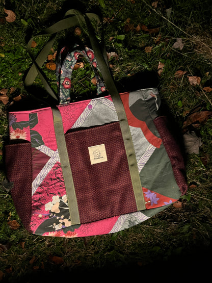 “Purple Fountain Grass” Sam’s Tote Bag