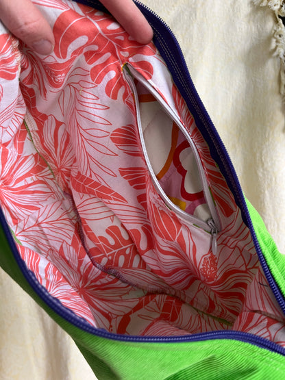 "Neon Dreams" Classic Crescent Bag