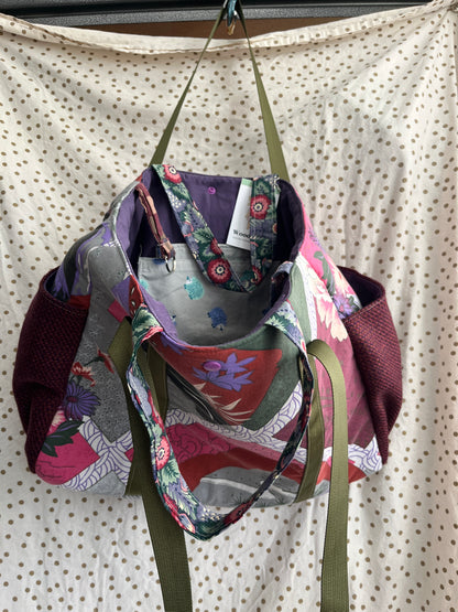 “Purple Fountain Grass” Sam’s Tote Bag