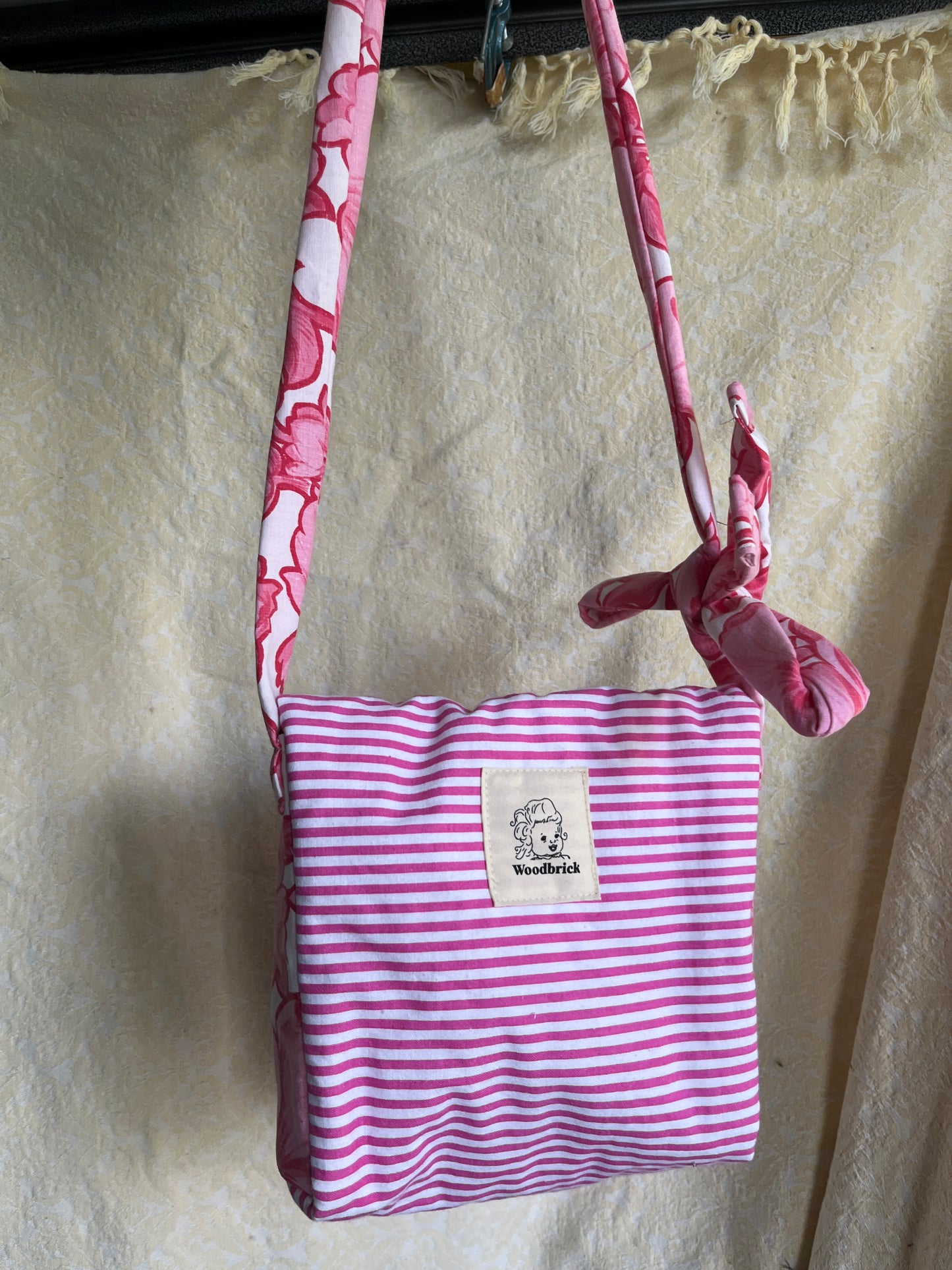 "Strawberry Stripes" Knot mini