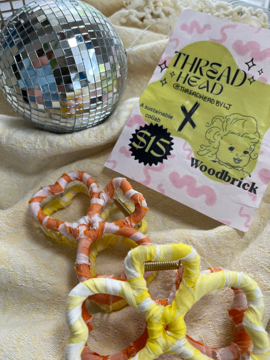 Threadhead Upcycled Hair Claw