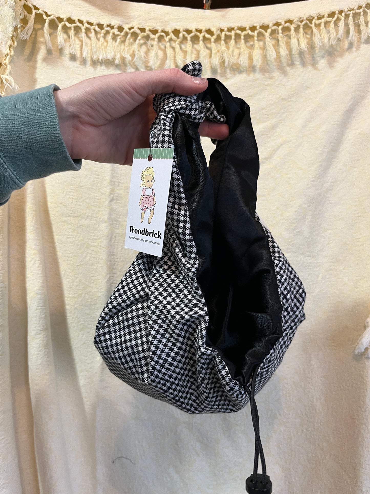 “Black sesame” Dumpling Bag