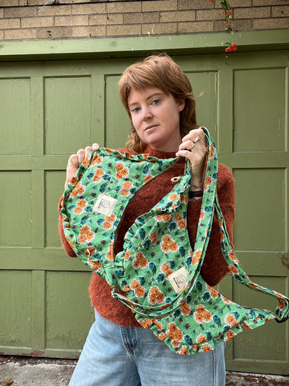 “Sunflowers” Sidekick Crescent Bag