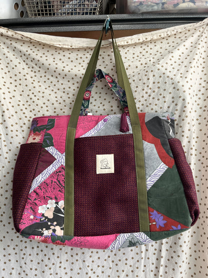 “Purple Fountain Grass” Sam’s Tote Bag