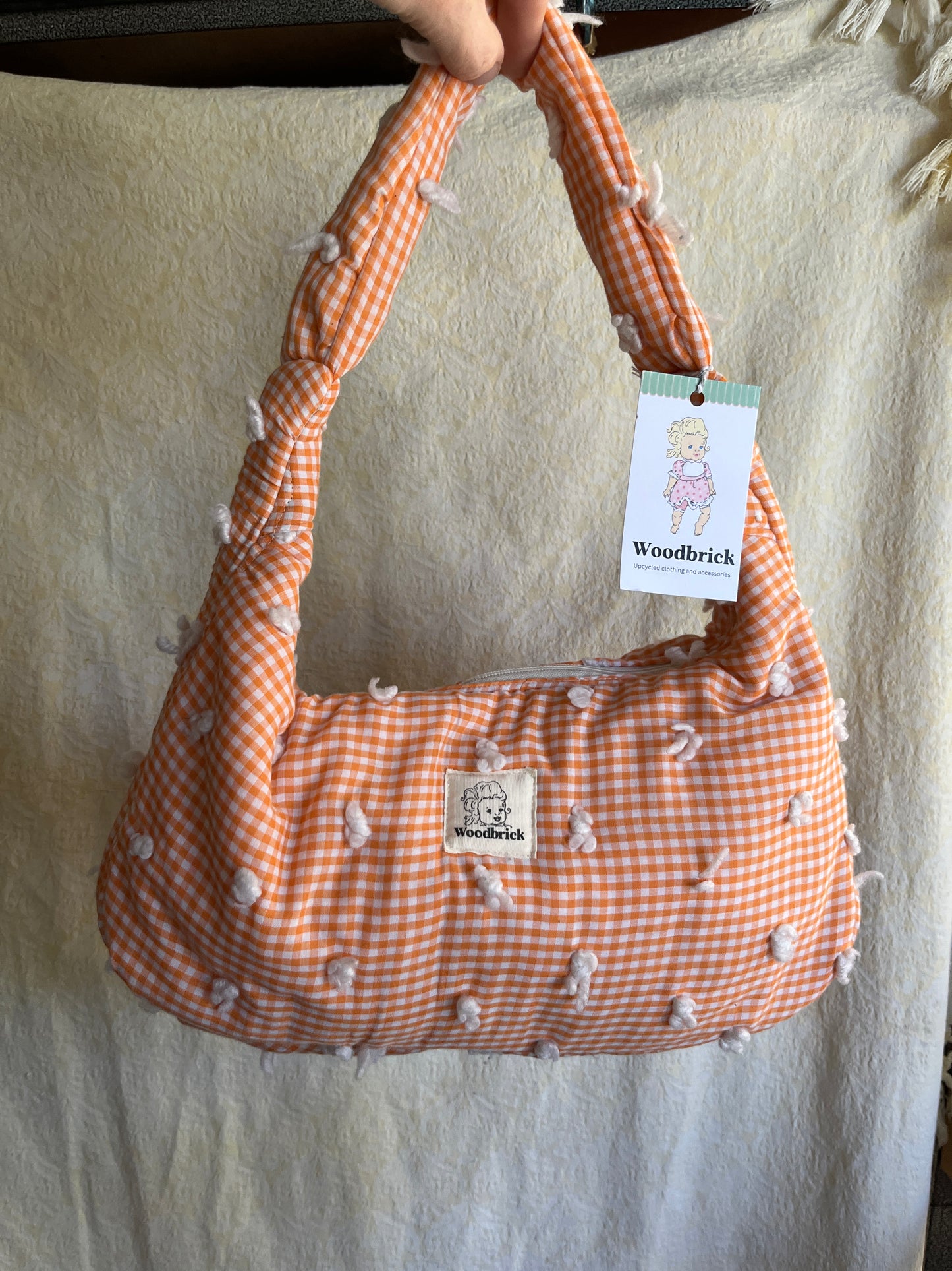 “Creamsicle” Big Shoulder Bag