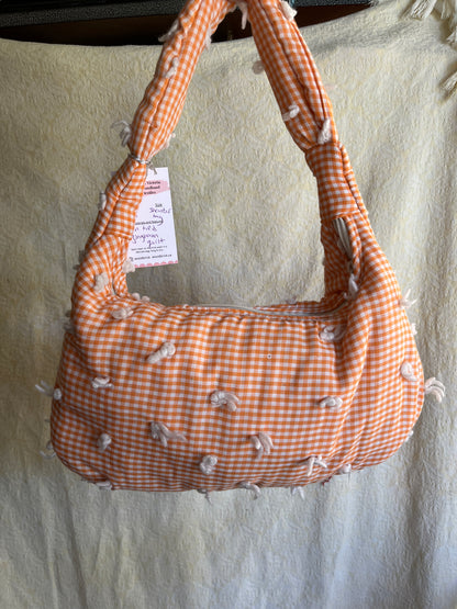 “Creamsicle” Big Shoulder Bag