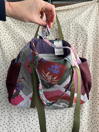 “Purple Fountain Grass” Sam’s Tote Bag