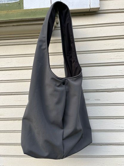 “Storm Clouds” Slouchy Pocket Tote