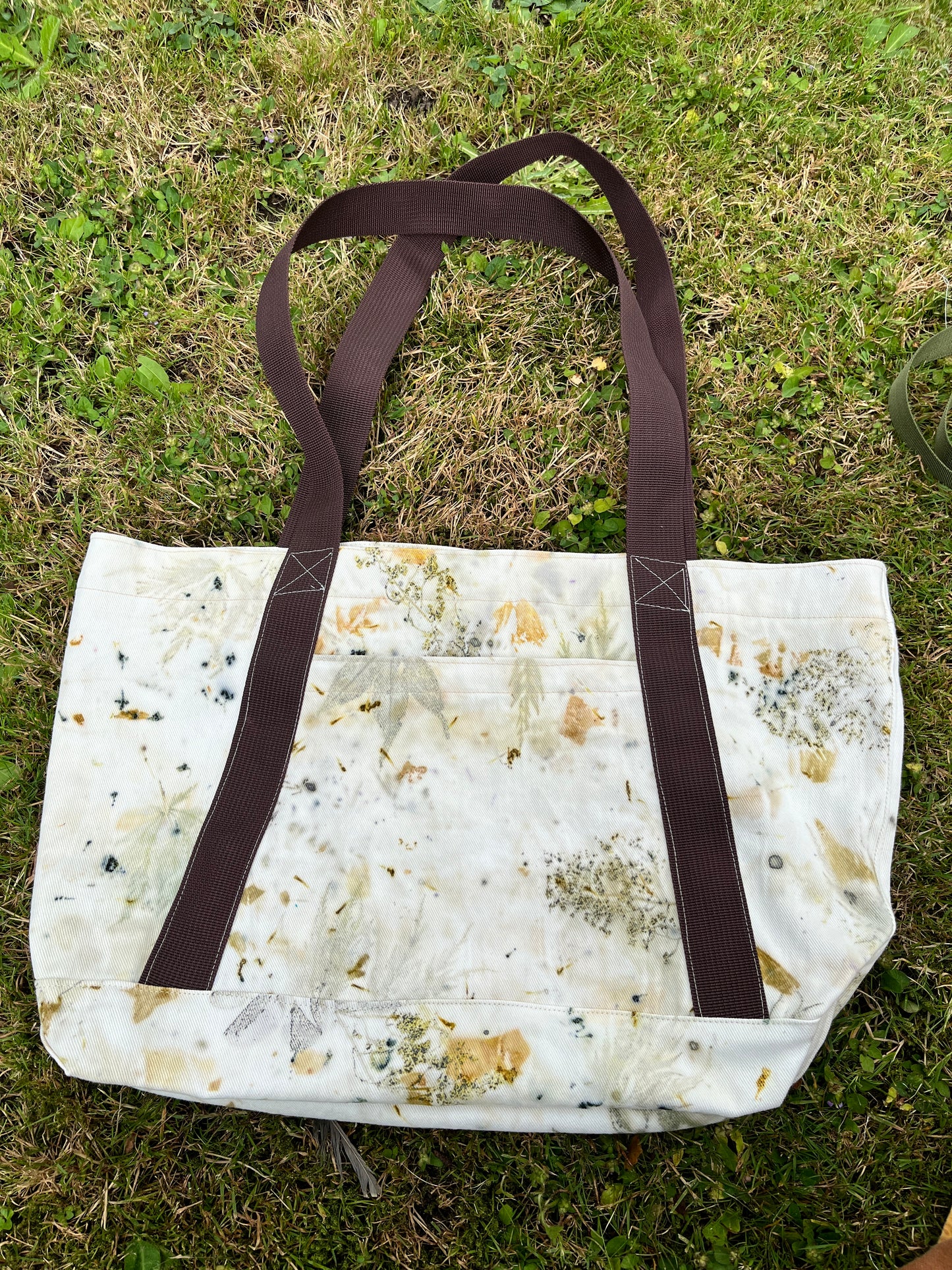 “Lorelei Textiles” Plant Dyed Gloat n' Tote
