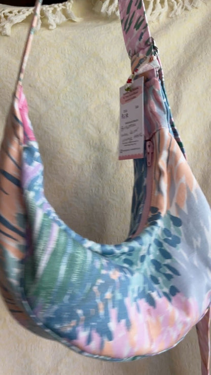 "Spring Palette" Sidekick Crescent Bag