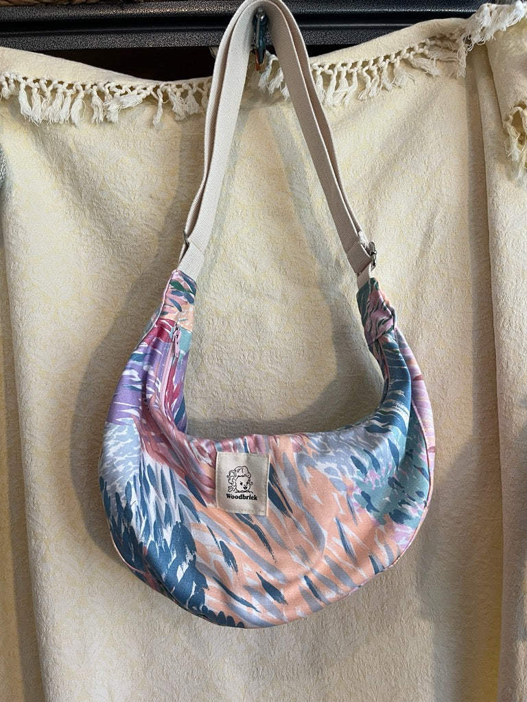 "Spring Palette" Classic Crescent Bag