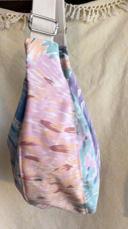 "Spring Palette" Classic Crescent Bag