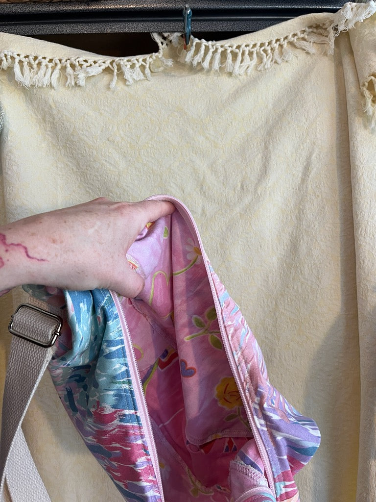 "Spring Palette" Classic Crescent Bag