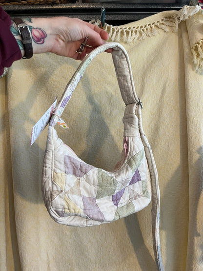 "Pastel Pinwheel" Lil’ Shoulder Bag
