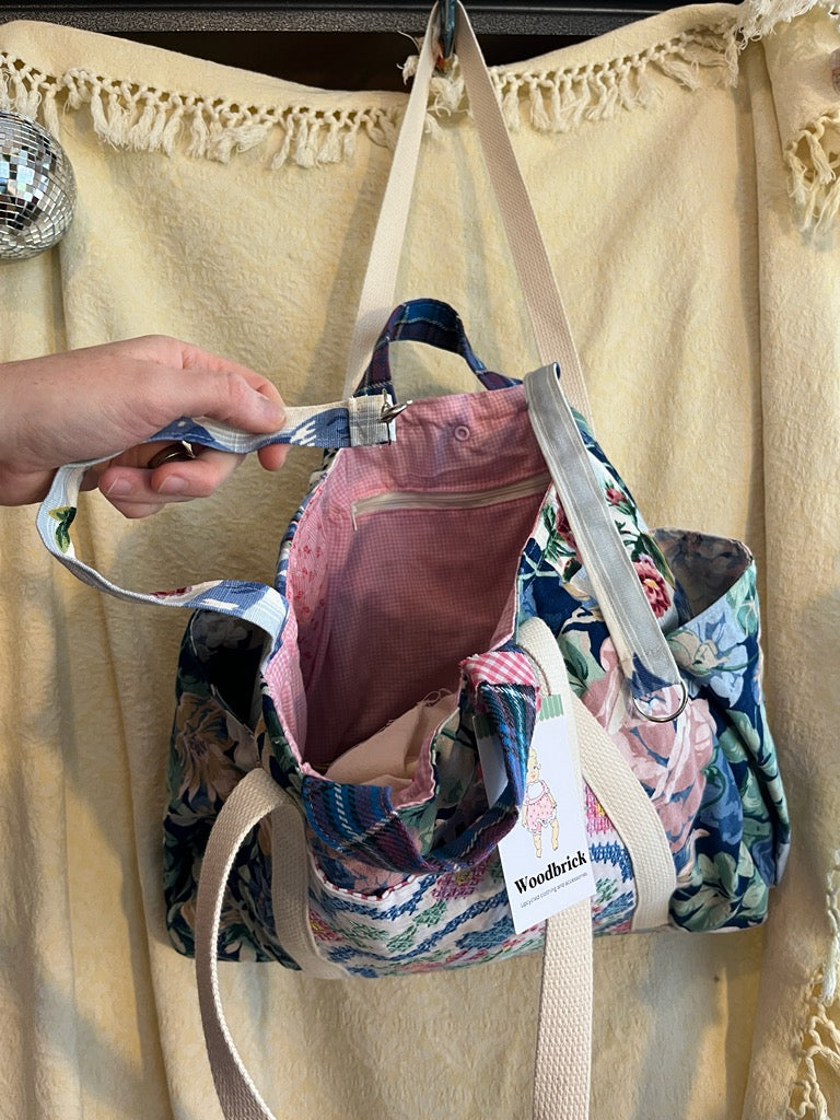 "Blue Rose Briar" Sam’s Tote Bag