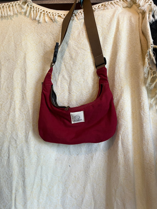 "Burgundy" mini bag