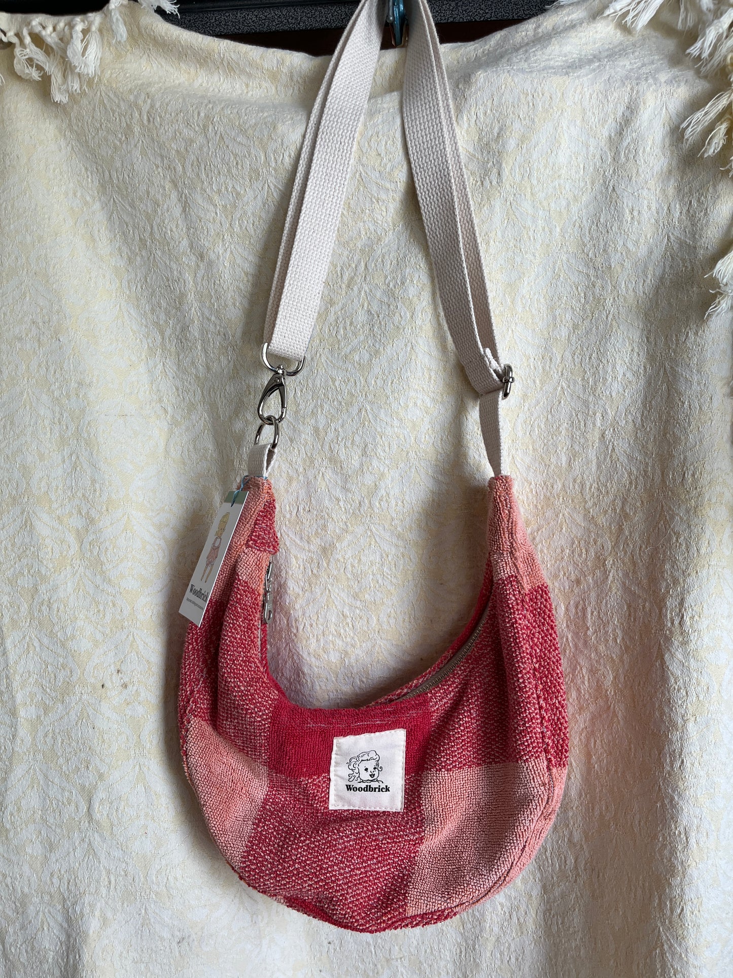 "Coral" miniCrescent Bag