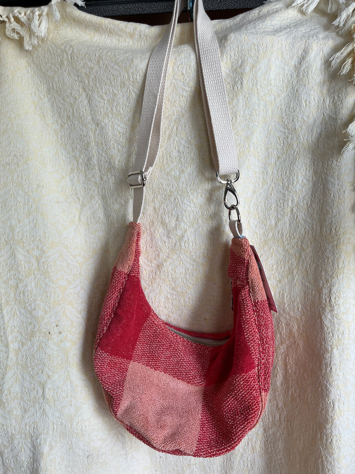 "Coral" miniCrescent Bag
