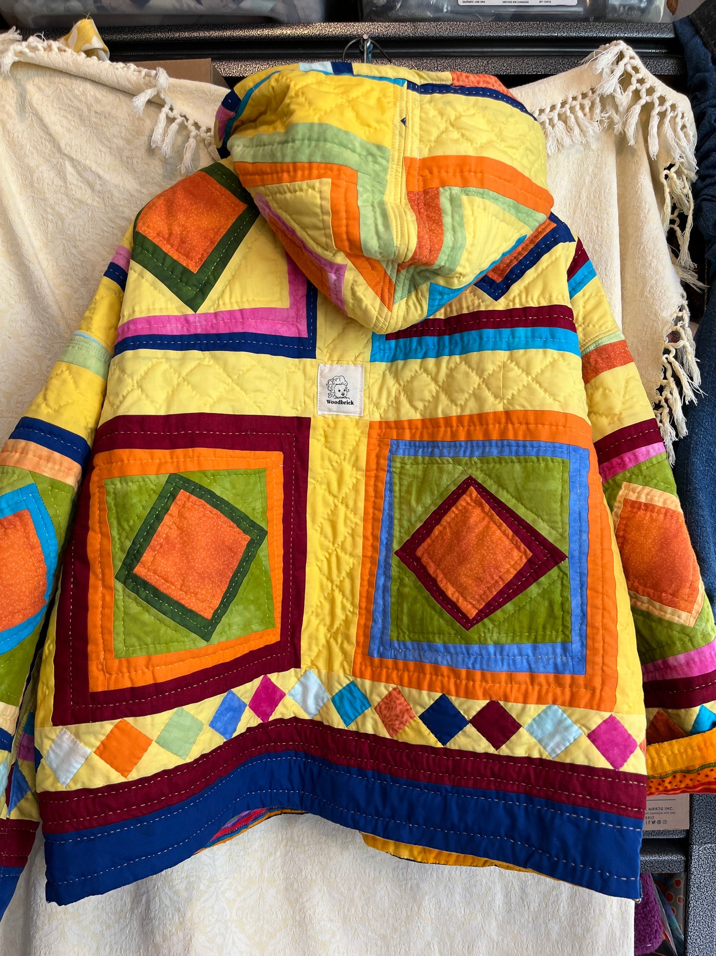 "Rainbow Dreams" Quilt Coat - L/XL